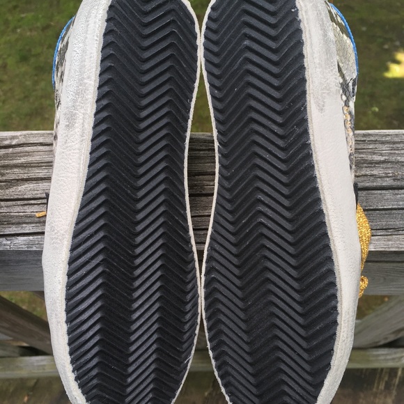 Golden Goose Superstar Rock Snake/Black Star NIB - Picture 8 of 10